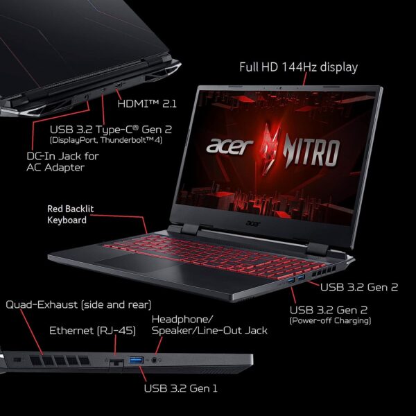 Acer Nitro 5 AN515-58-525P - Image 5